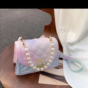 Beautiful Pink Gradient Crossbody Bag